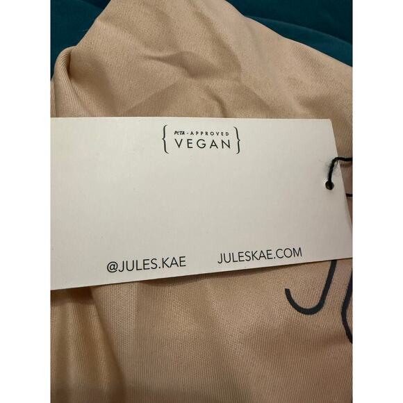 Jules Kaye Becca Pink Rhinestone Crystal Shoulder Bag Purse Vegan Dustbag NWT - Picture 6 of 9